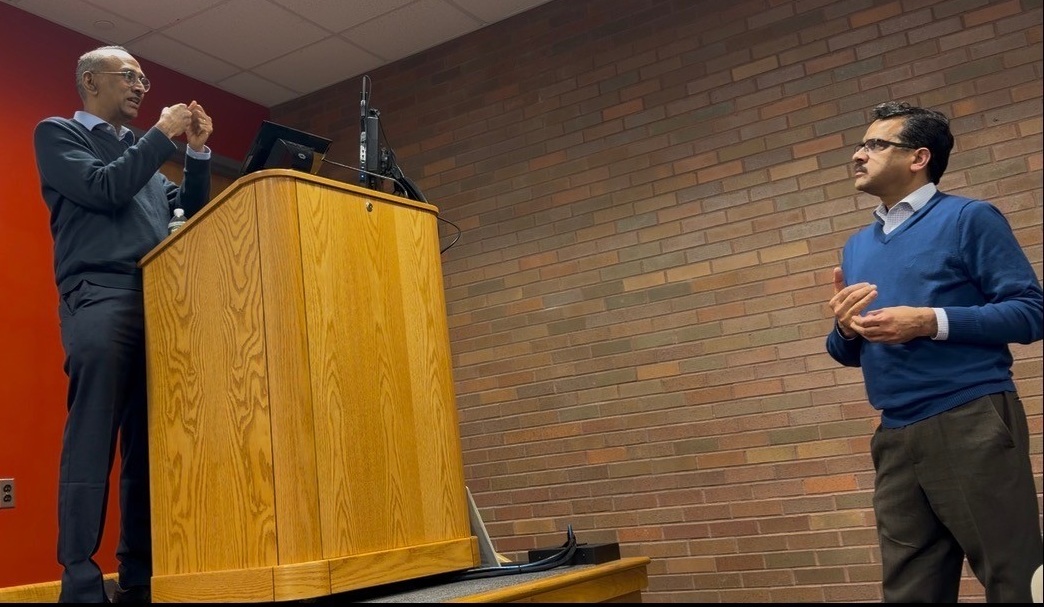 Dr. Ramakrishnan and Dr. Agrawal