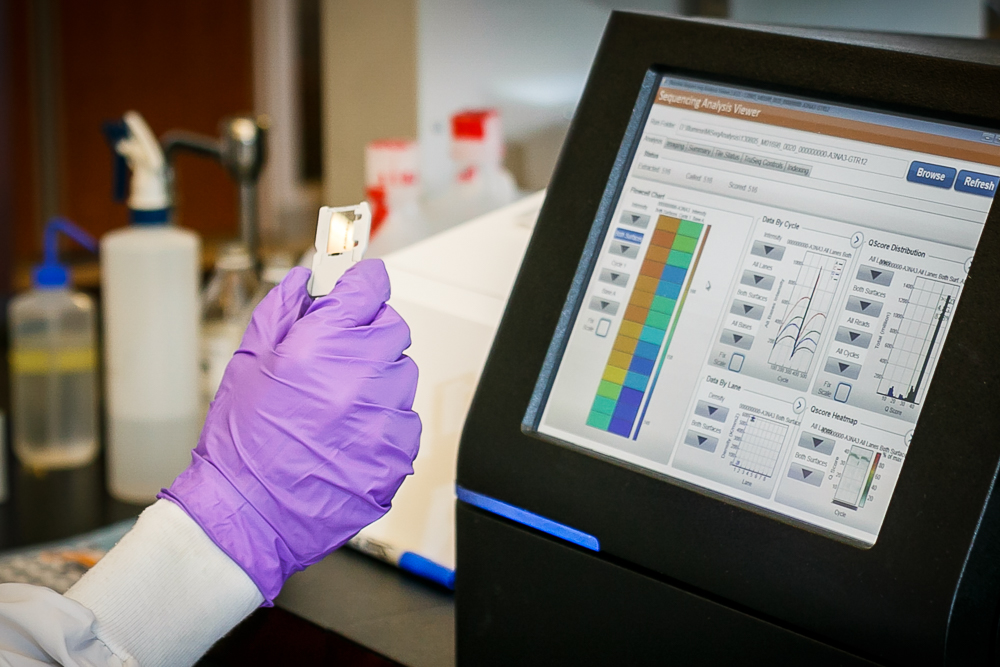 Sequencing in the Advanced Genomic Technologies Core at the Wadsworth Center