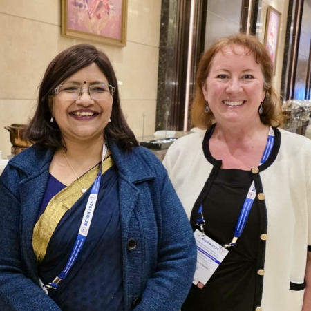 Drs. Upsana Agrawal and Kimberlee Musser at NICON 2026