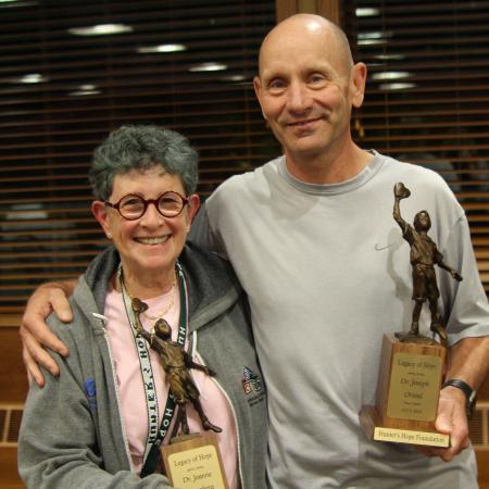 Co-recipients of the 2018 Legacy of Hope Award