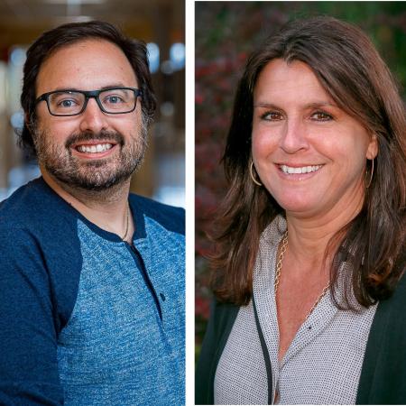 Michael Perry and Elizabeth Nazarian Michael Perry and Elizabeth Nazarian