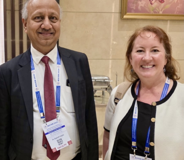 Drs. Rajnish Gupta and Kimberlee Musser at ICON 2026