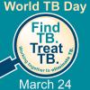 World TB Day logo courtesy CDC web resources