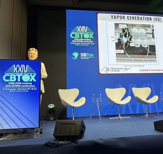 Dr. Parsons at the Brazilian Congress of Toxicology