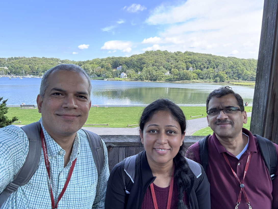Drs. Rajendra K. Agrawal, Nilesh K. Banavali, and Soneya Majumdar presented research at the 20th Translational Control meeting